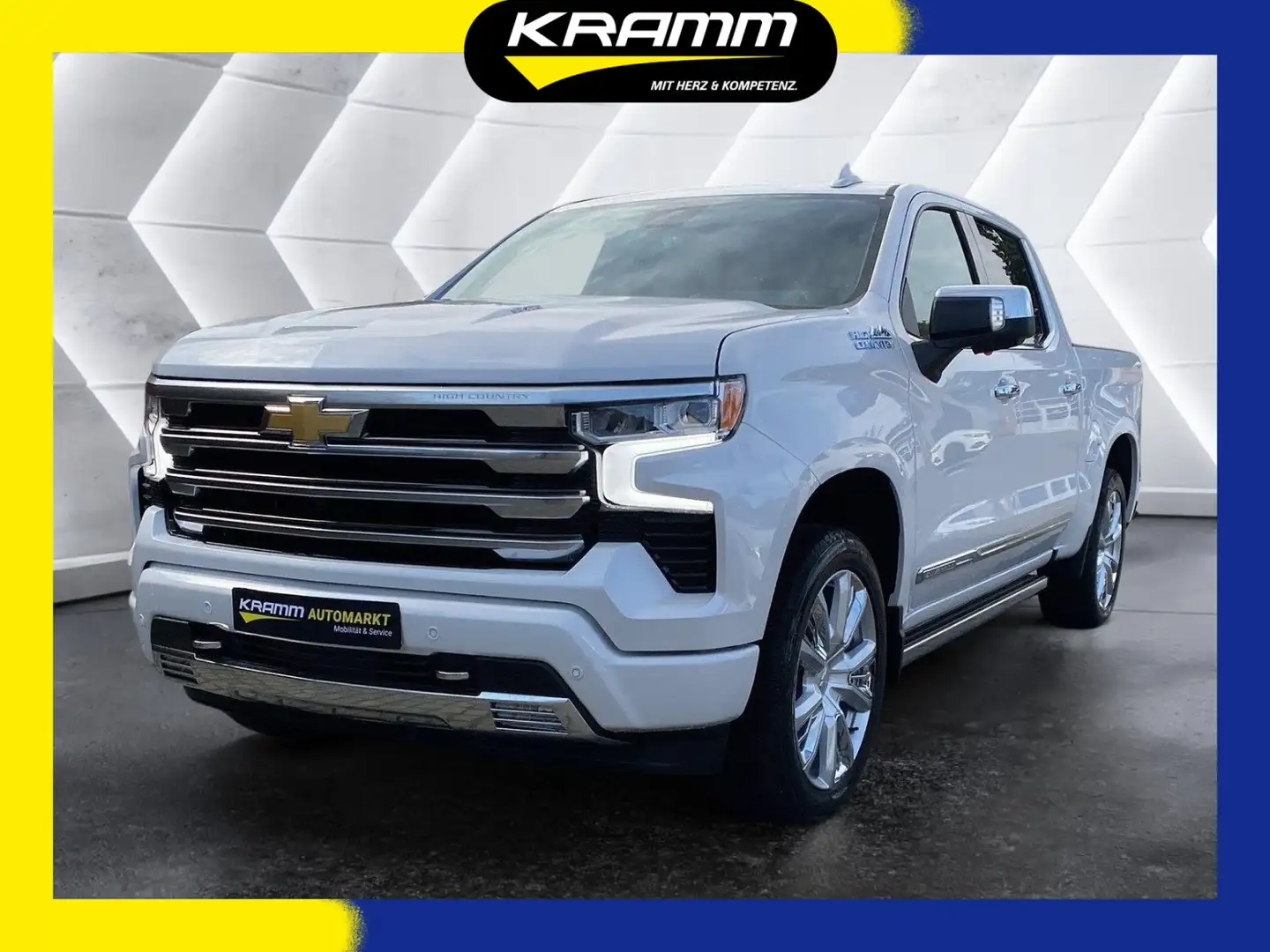 Chevrolet Silverado 1500 High Country 6.2 LPG*AHK 3500 KG*SHD Wit - 1