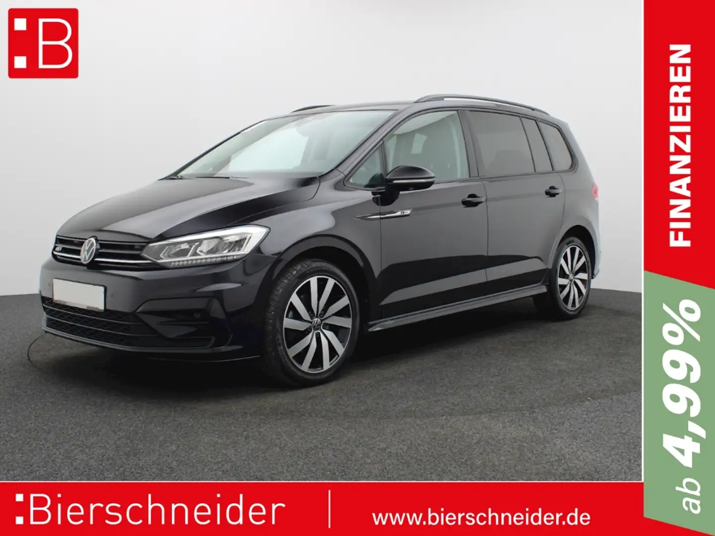 Volkswagen Touran 2.0 TDI DSG Highline R-Line BLACK STYLE KAMERA ALU Schwarz - 1