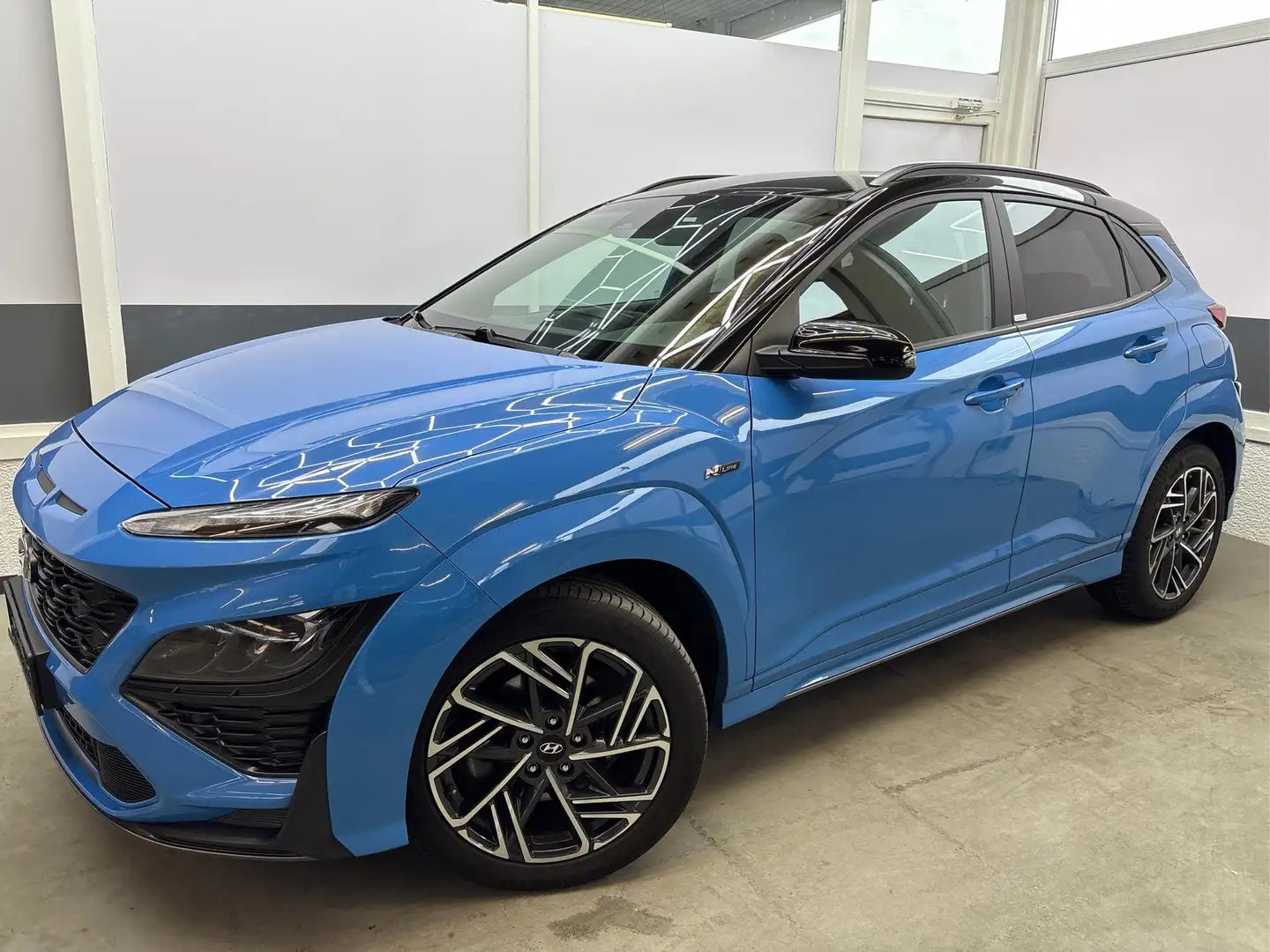 Hyundai KONA N-Line 6-Gang IMT NAVI KRELL SHZ RFK 1.0 T-GDI ... Blu/Azzurro - 1
