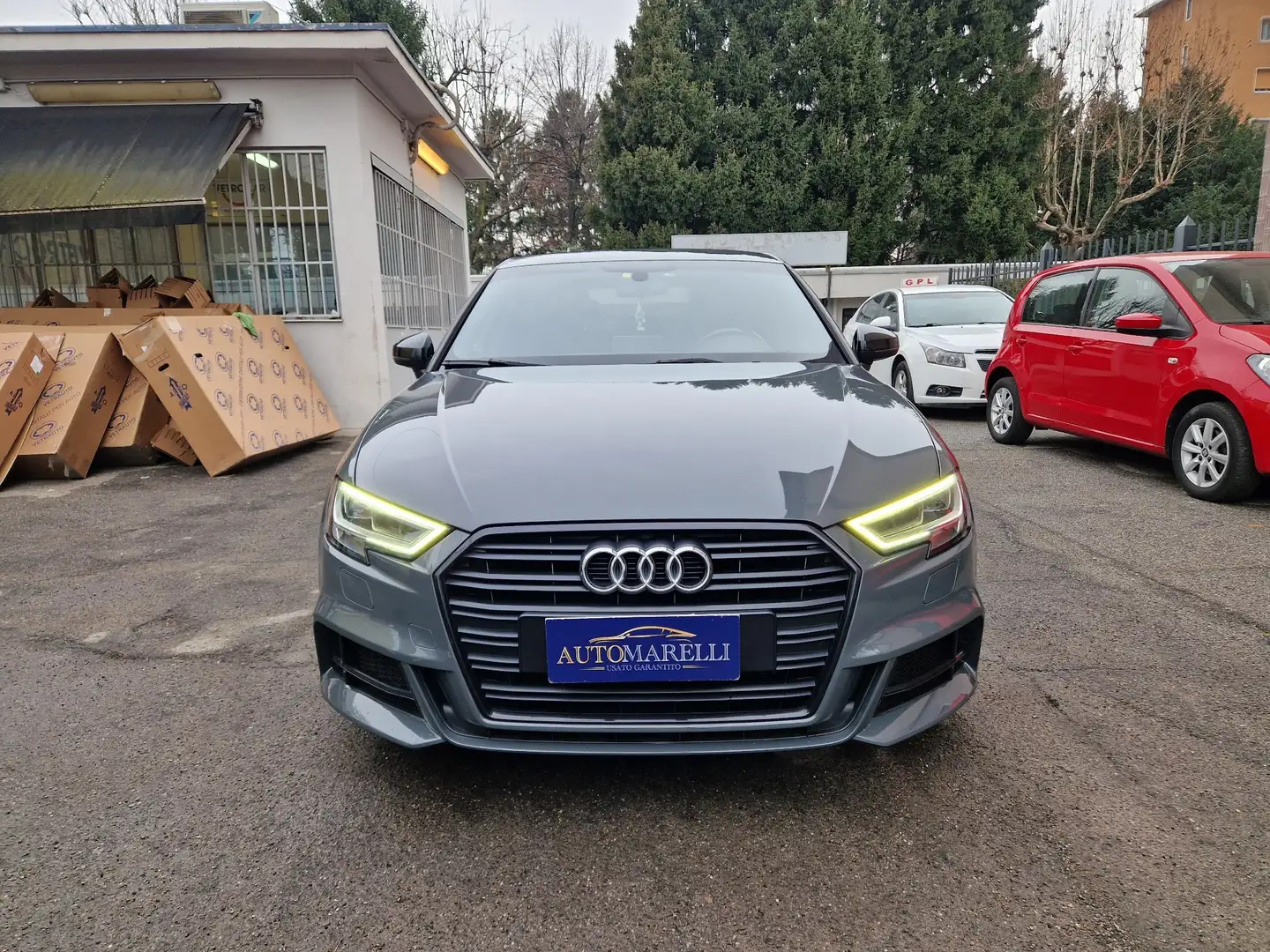 Audi A3 Sportback 35 2.0 tdi Sport 150cv s-tronic 7m Grigio - 2