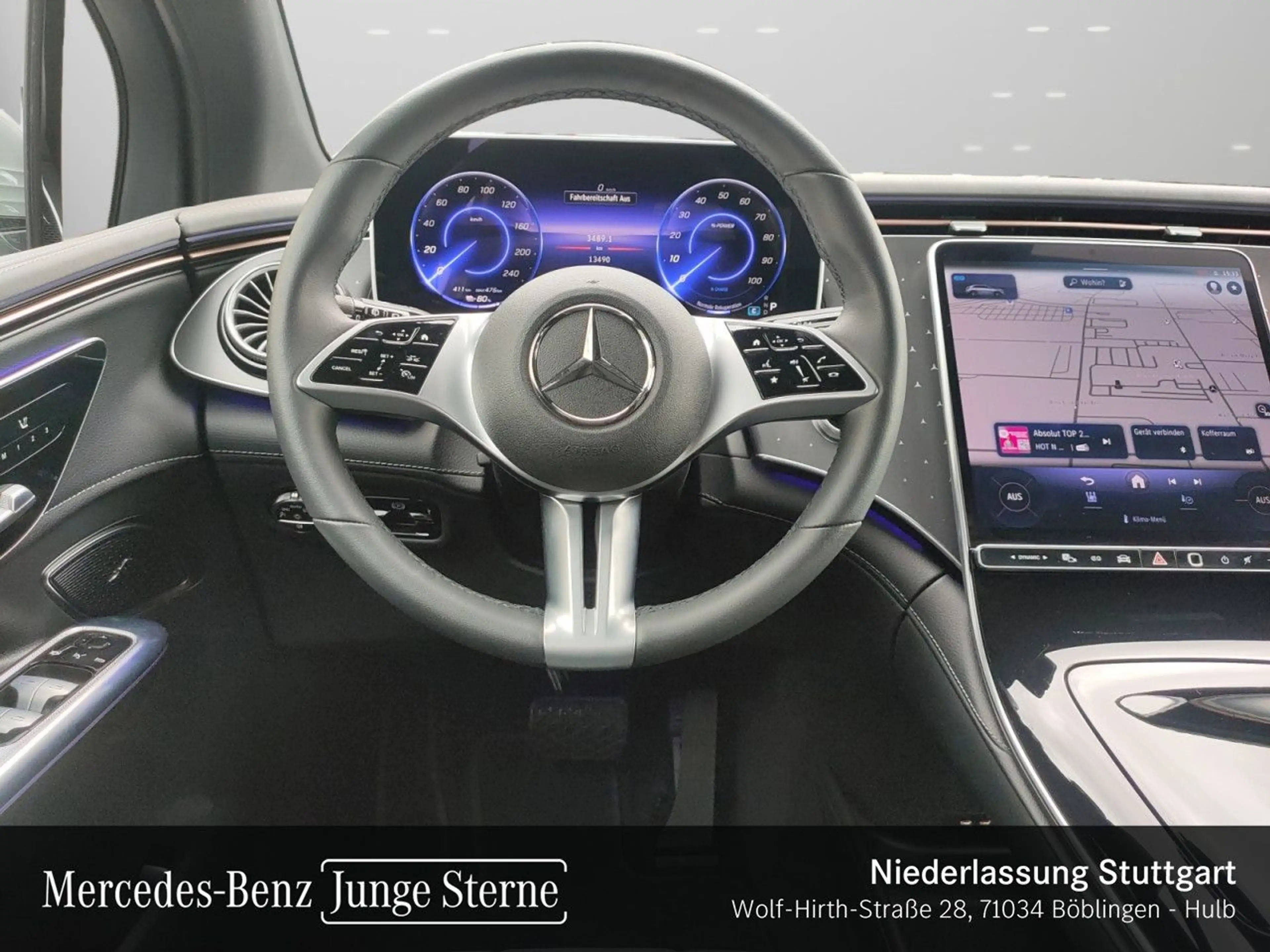 Mercedes-Benz EQE SUV EQE 300 AVANTG+PANO+AHK+LED+KAMERA+TOTW+KEYLESS — photo 13