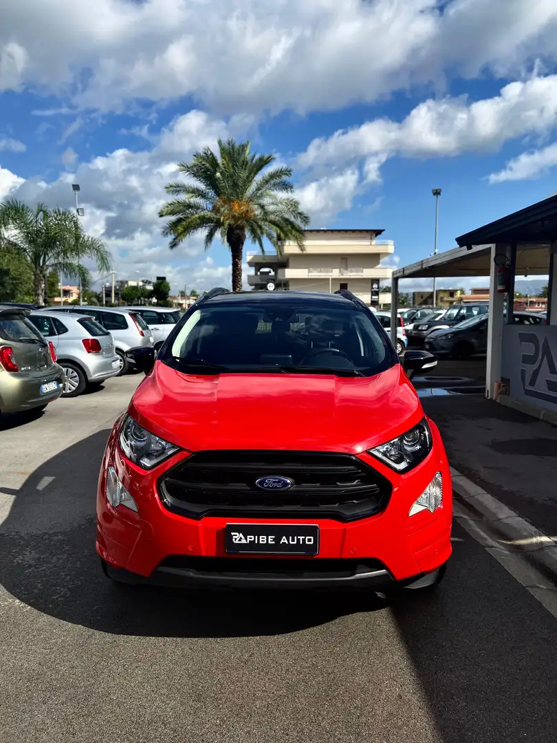Ford EcoSport 1.0 ecoboost Titanium 125cv E6 Rosso - 1