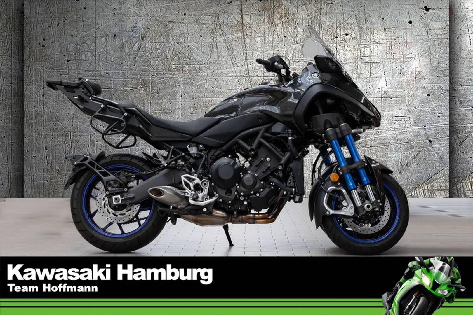 Yamaha Niken MXT 850 ABS, 1.Hand,unfallfrei,Scheckheft Чорний - 1