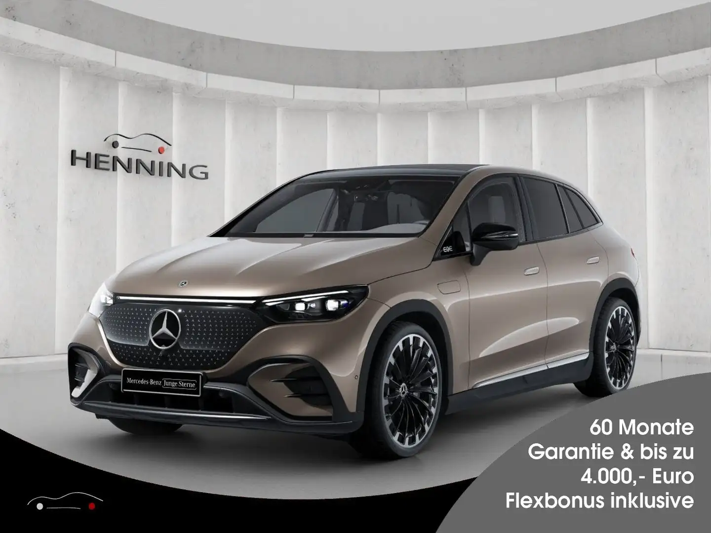 Mercedes-Benz EQE 350 SUV AMG Night Pano Burm Hyperscreen 22" Braun - 1