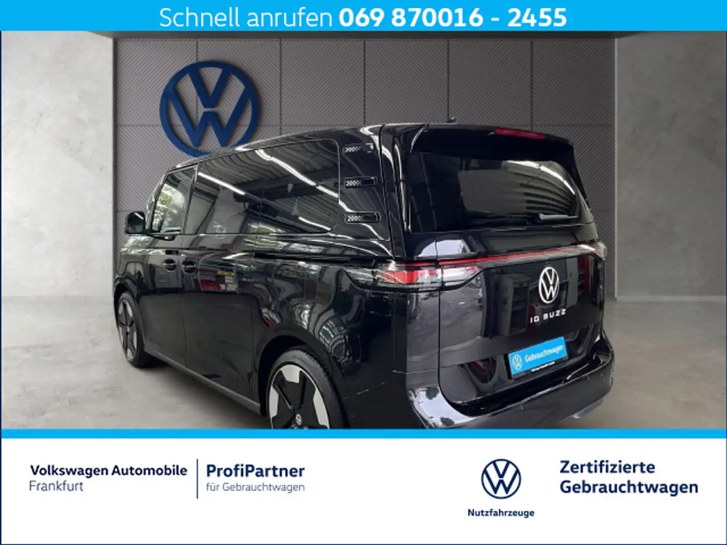 Volkswagen ID. Buzz ID.Buzz Pro 150 kW (204 PS) Heckantrieb 1-Gang-A Noir - 1