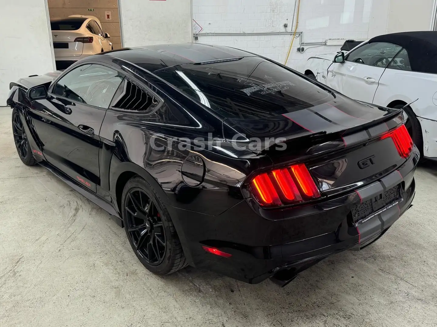 Ford Mustang 5.0 V8 GT*LED*Remote*ROUSH-AGA*Kamera* Zwart - 1