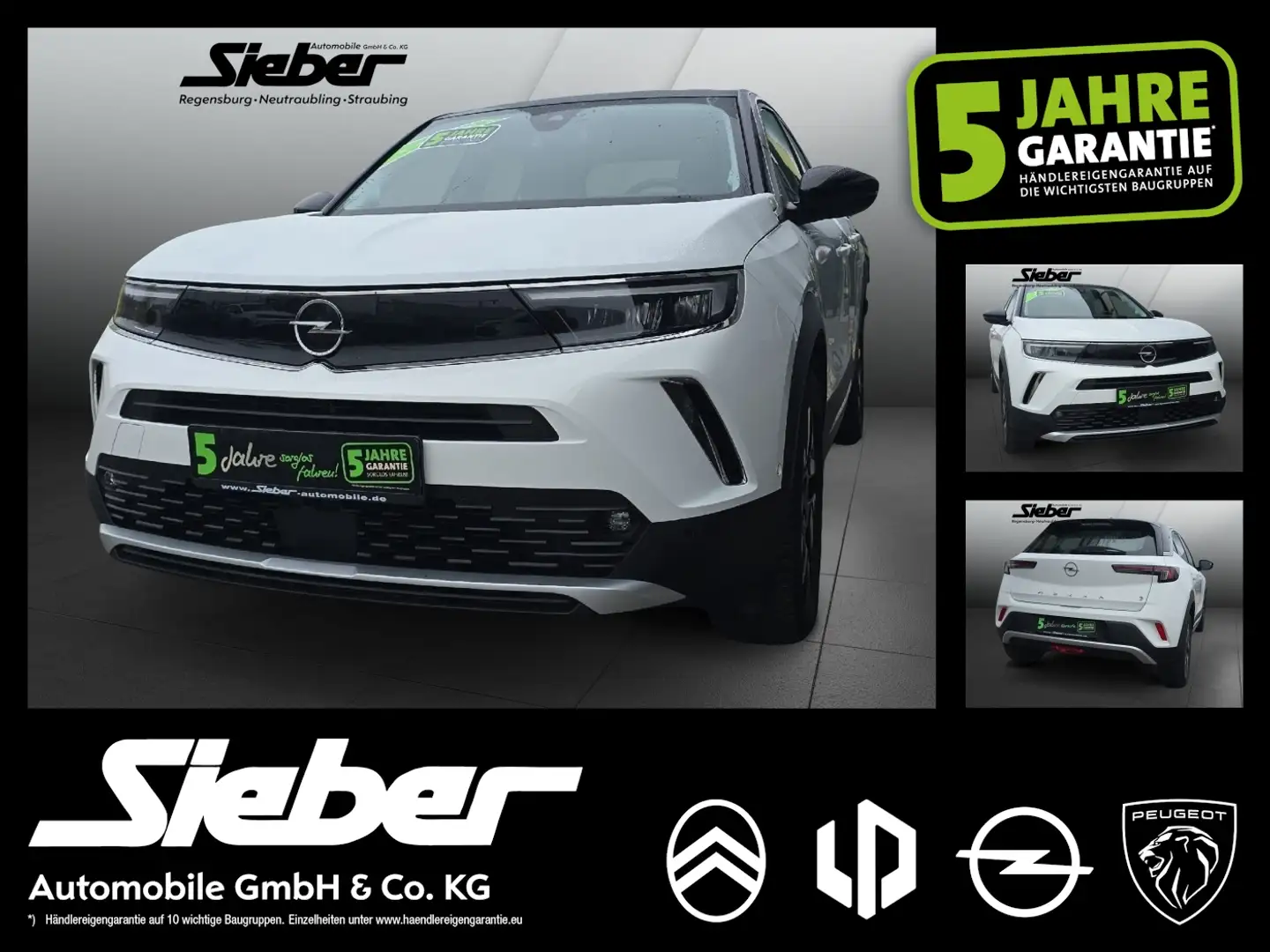 Opel Mokka-E Elegance **Parksensoren**Navigation** Weiß - 1