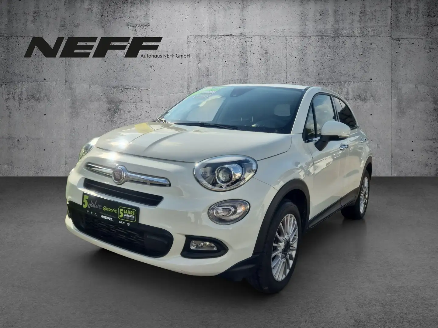 Fiat 500X 1.4 MultiAir Lounge SHZ+2xKlima+KeyLess+LM Weiß - 2