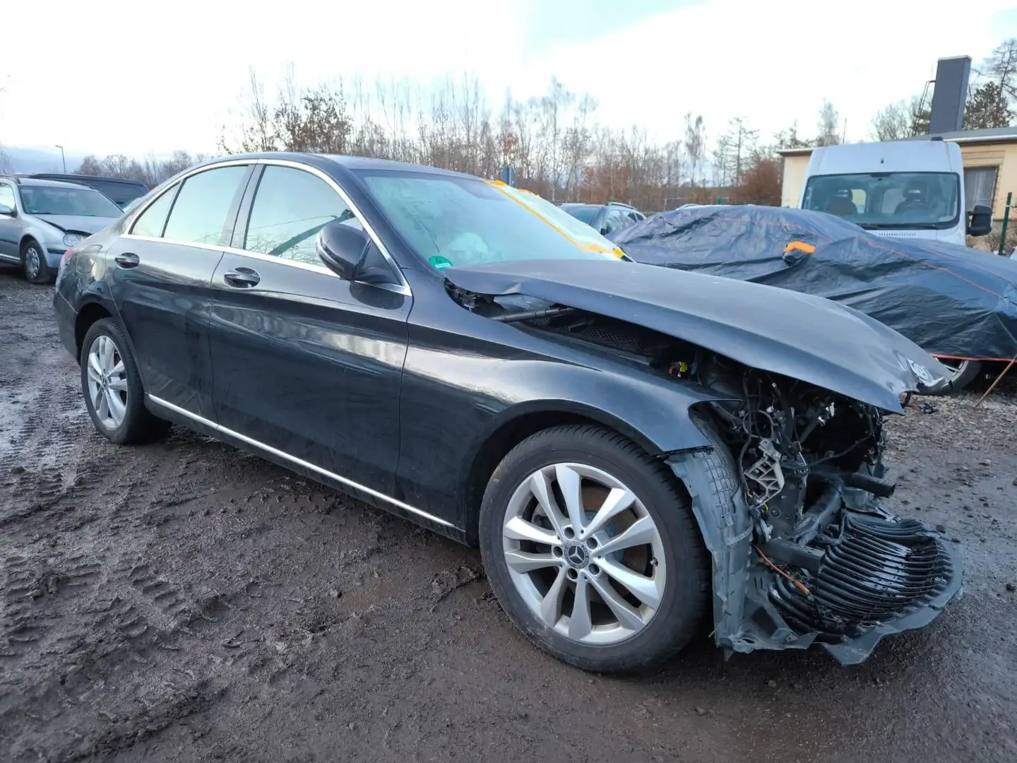 Mercedes-Benz C 200 C Limousine C 200 Hybrid Automatik Noir - 1