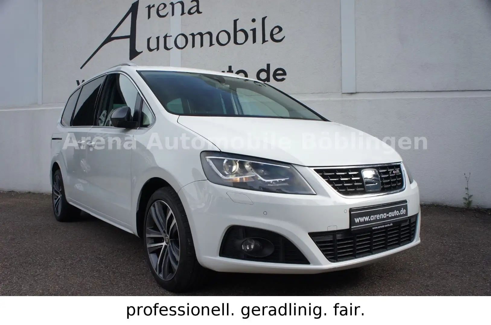 SEAT Alhambra 2.0 TDI FR-Line DSG*LEDER*XEN*NAVI*7-SI Blanc - 1