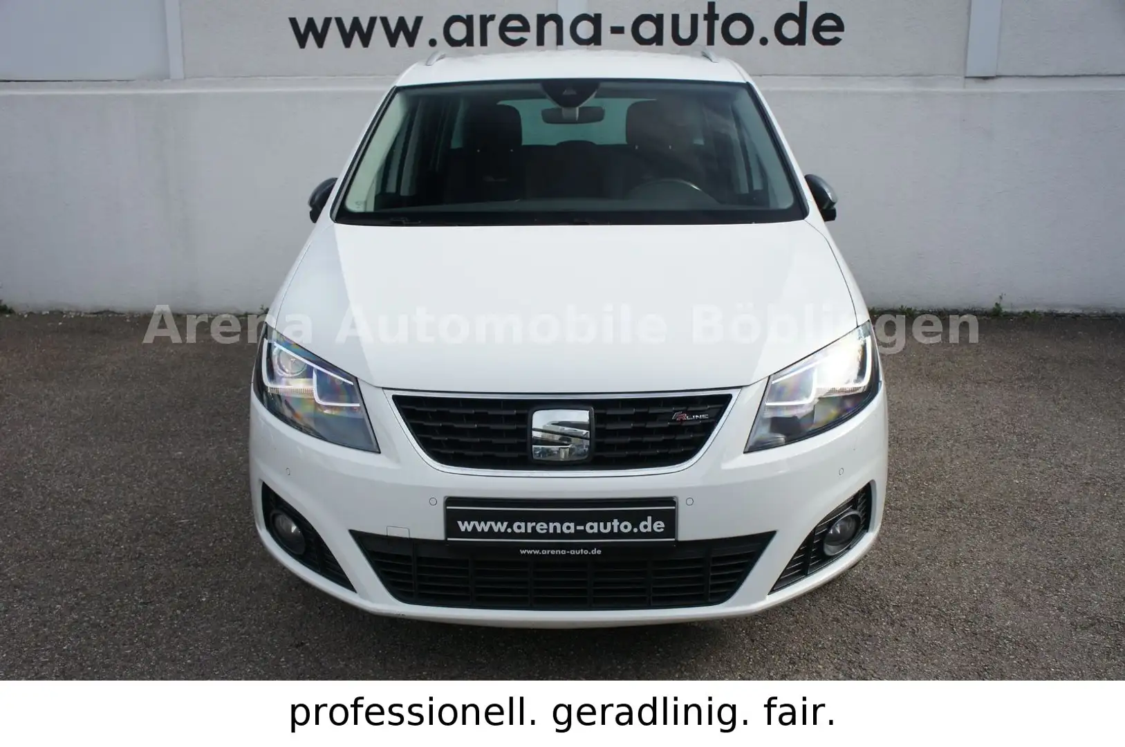 SEAT Alhambra 2.0 TDI FR-Line DSG*LEDER*XEN*NAVI*7-SI Blanc - 2