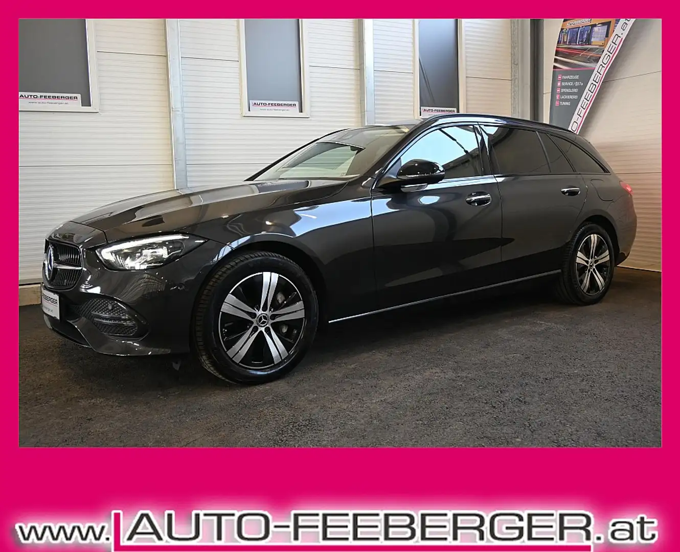 Mercedes-Benz C 300 e T PHEV 25,4kWh Aut. ACC,LED,Navi,Sportsitze Schwarz - 1