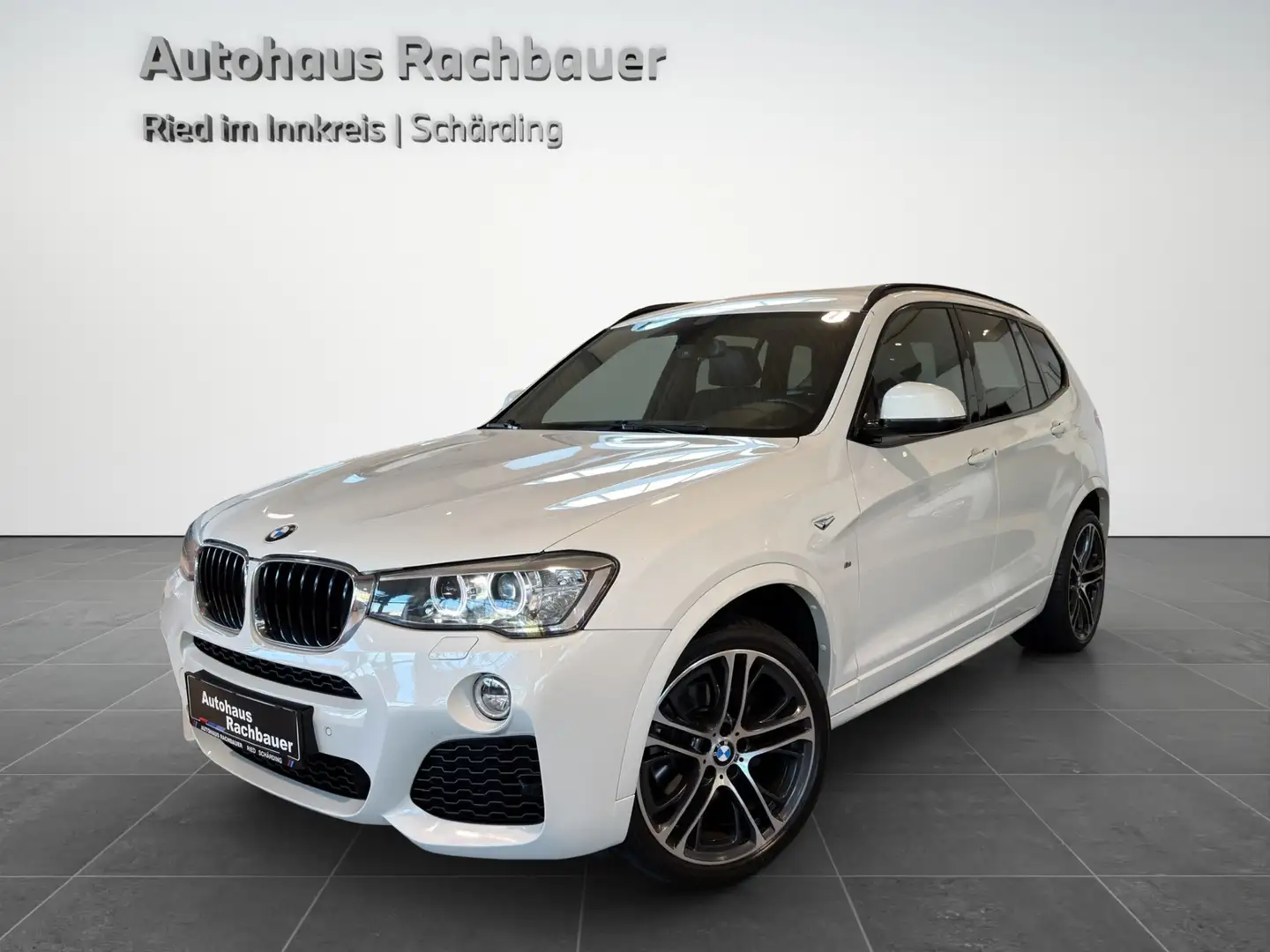 BMW X3 xDrive20d Weiß - 1