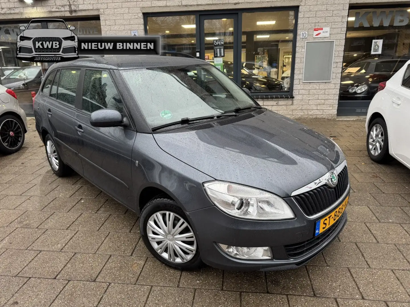 Skoda Fabia Combi 1.2 TDI Greenline Airco Apk Distributie VV Grau - 1