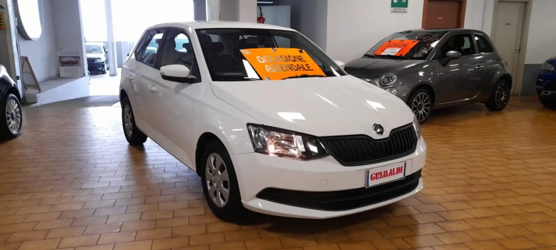 Skoda Fabia 1.4 TDI 75 CV Active Gris - 1