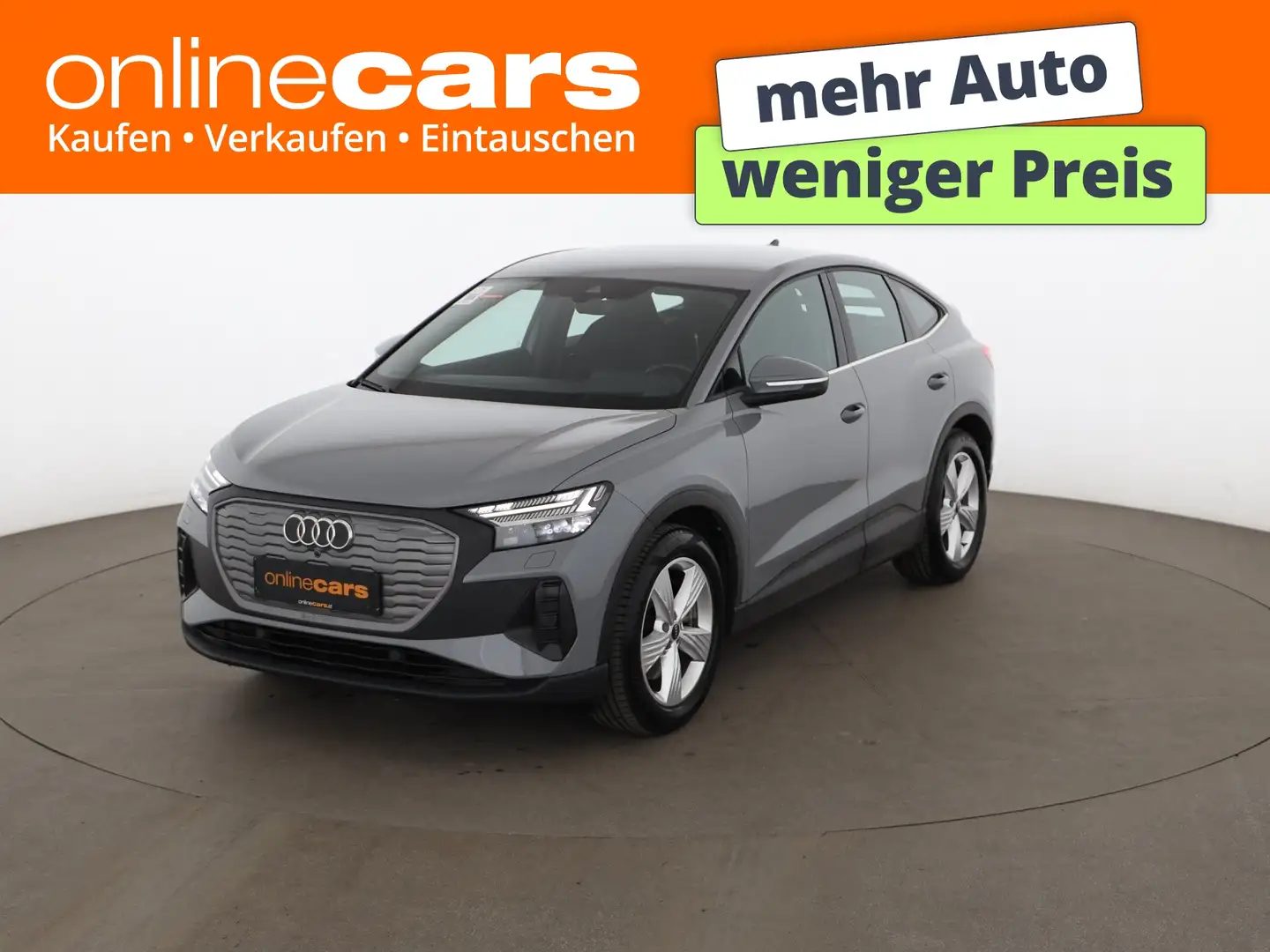 Audi Q4 e-tron SB 40 82kWh Aut MATRIX HEAD-UP RADAR Grau - 1