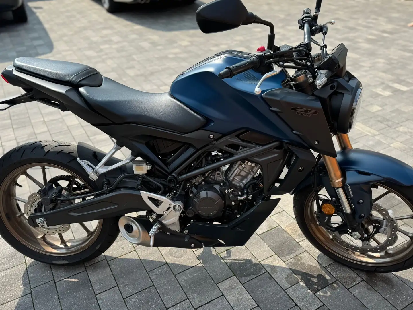 Honda CB 125 CB 125 R Bleu - 1