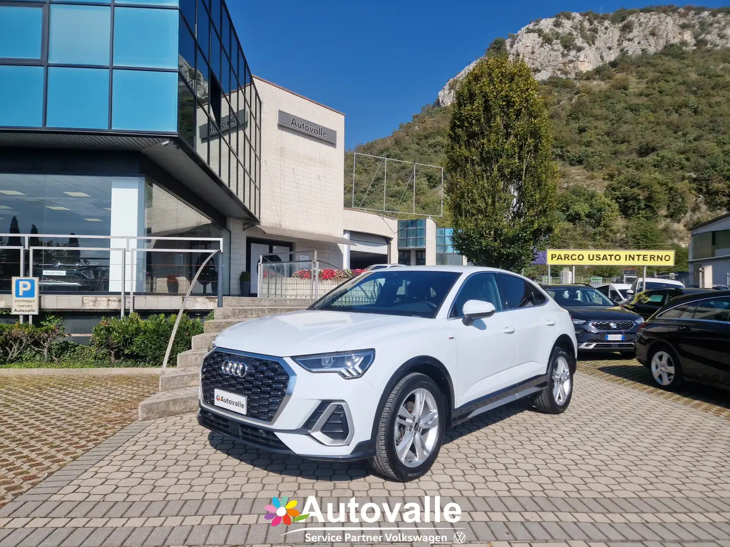Audi Q3 Q3 SPB 35 TDI S tronic S line edition Blanc - 1
