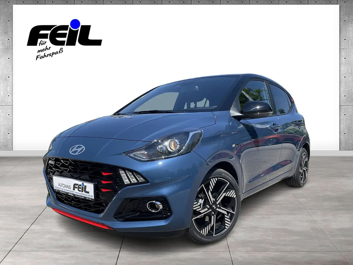 Hyundai i10 N Line DAB RFK Klimaaut. PDC Zwart - 1