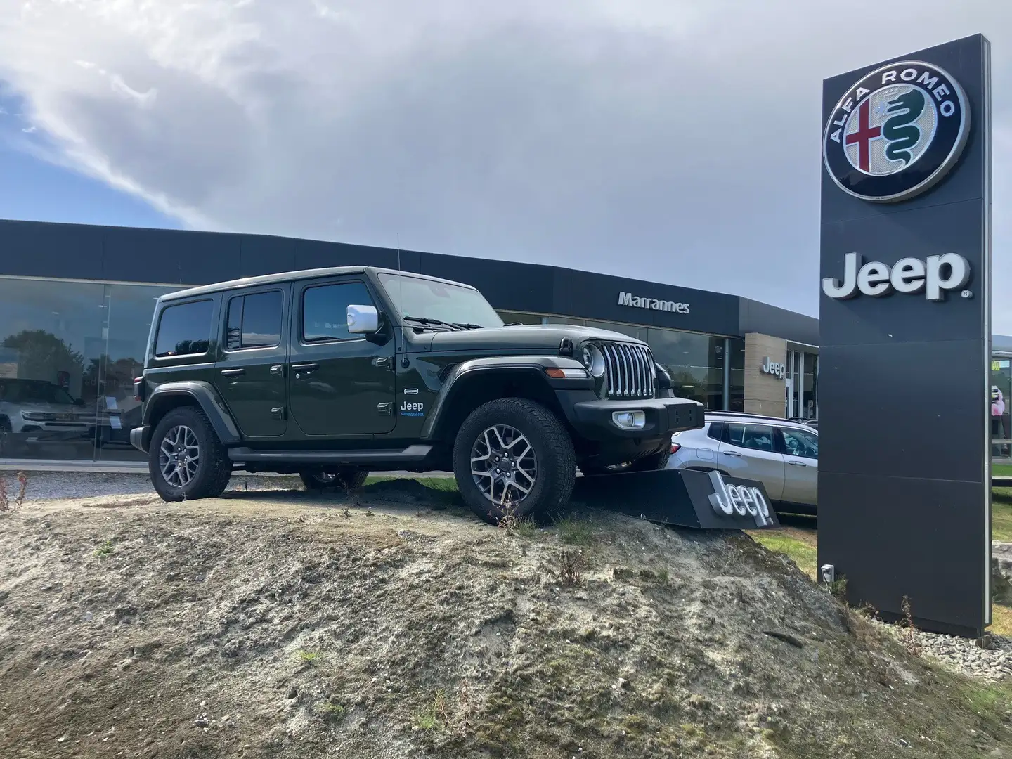 Jeep Wrangler 4Xe 380 PK | ELEKTRISCH OPEN DAK | GARANTIE! Vert - 1