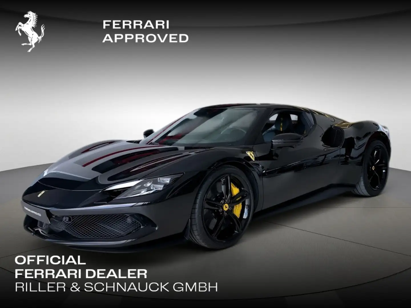 Ferrari 296 GTB *FULL ADAS* Surround *NERO DAYTONA* Black - 1