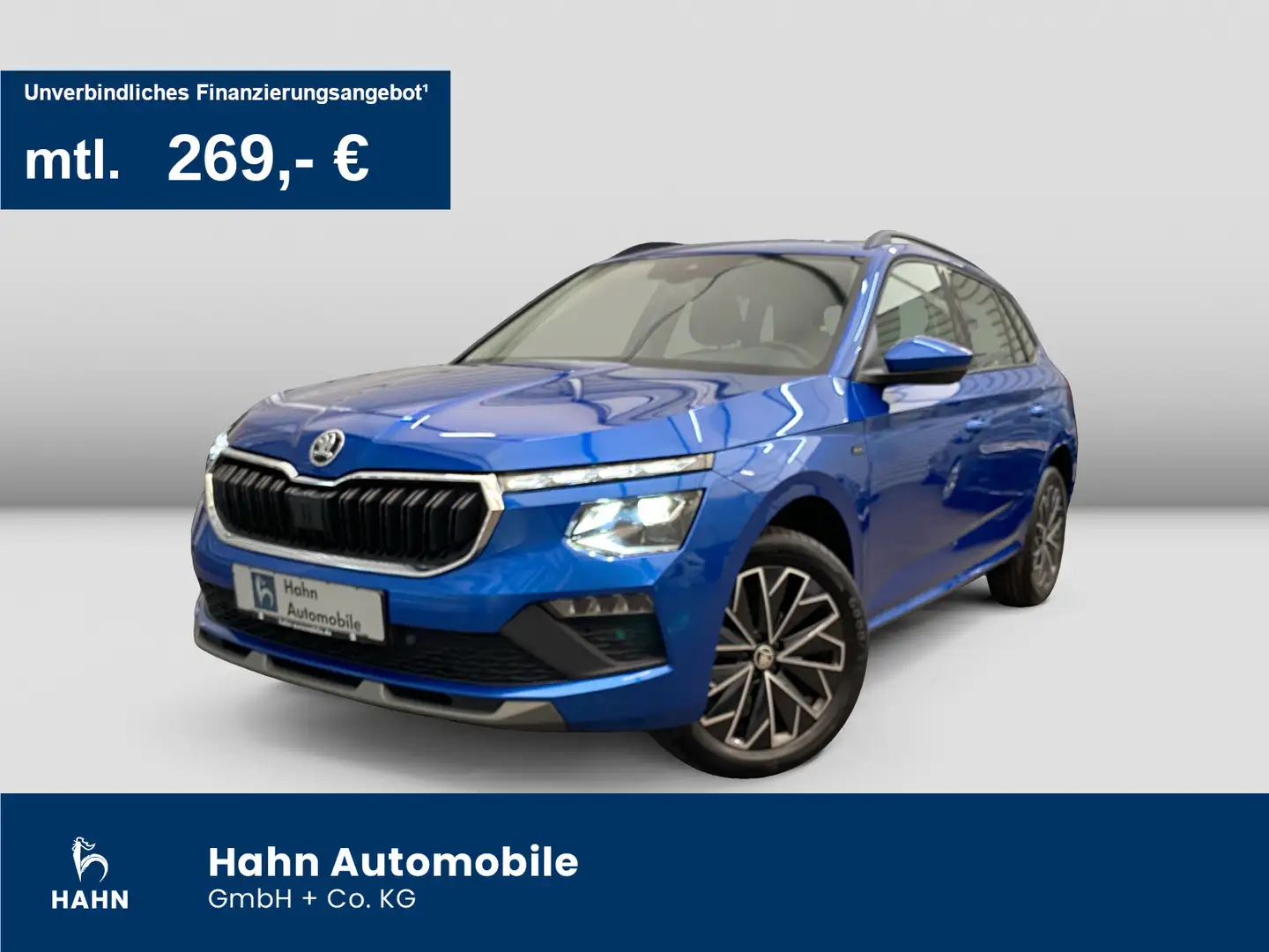 Skoda Kamiq 1.5TSI DSG Selection LED Nav Sitzh CAM APP Blau - 1