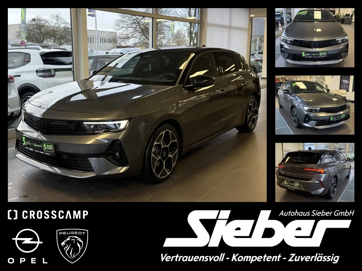 Opel Astra L 1.2 Turbo GS ACC*LED*DAB*Kamera*Klima Grau - 1