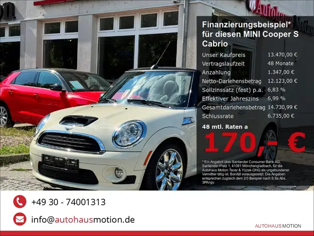 2009 Mini Convertible in White for sale