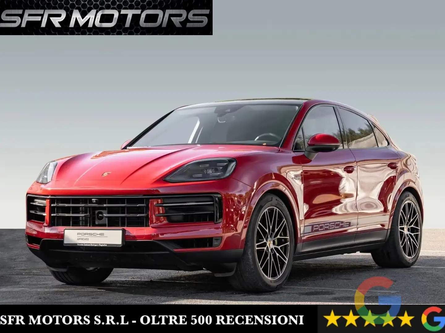 Porsche Cayenne Cayenne Coupé 3.0 V6 E-Hybrid *IVA ESPOSTA*PROMO* Rosso - 1
