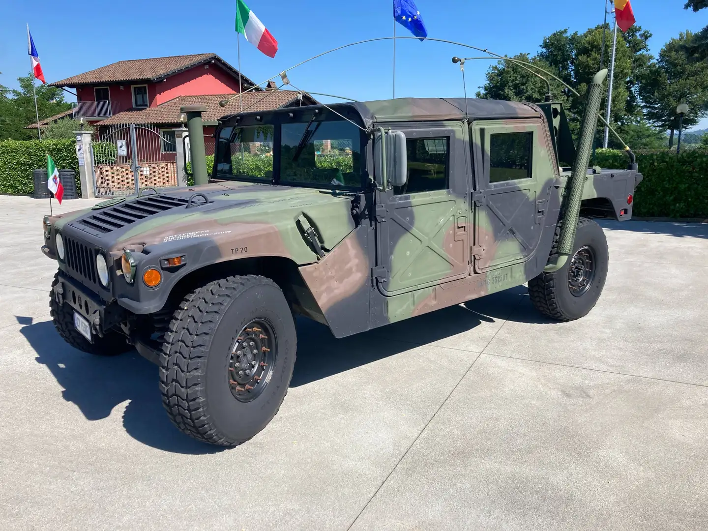 HUMMER H1 H1 6.5 V8 TDS Open Top Grün - 1