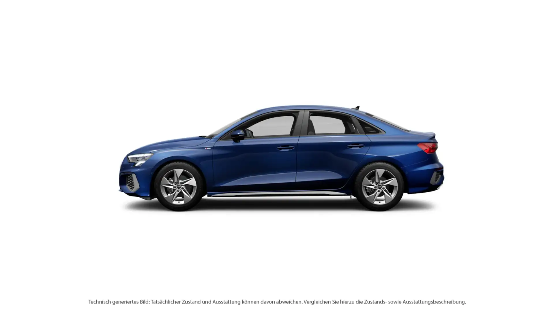 Audi A3 S line 30 TDI S tronic LED NAVI EPH Blau - 2