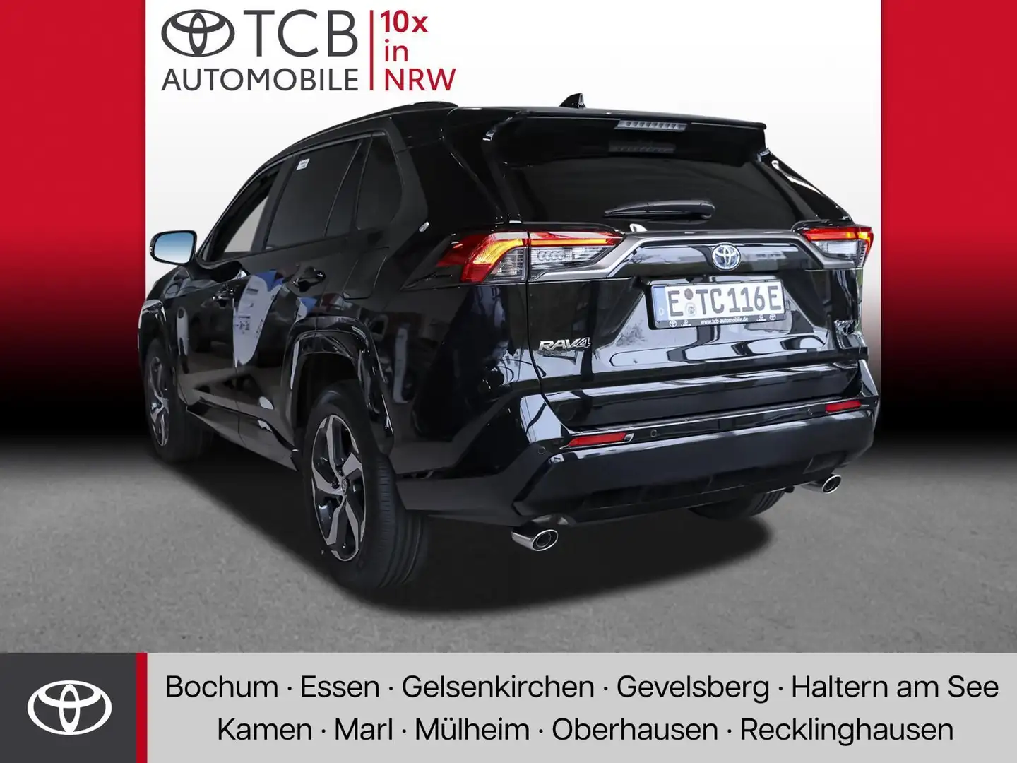 Toyota RAV 4 2.5 PHEV e4x4 TEAMPLAYER NAVI SHZ PDC KLIMA Schwarz - 2