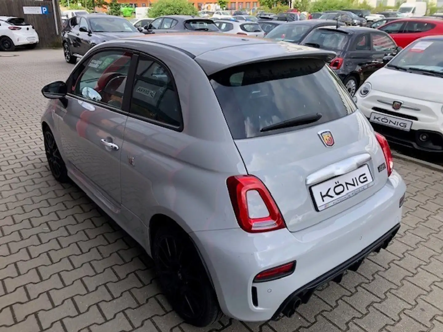 Abarth 595 595 1.4 T-Jet 165PS Automatik Grau - 2