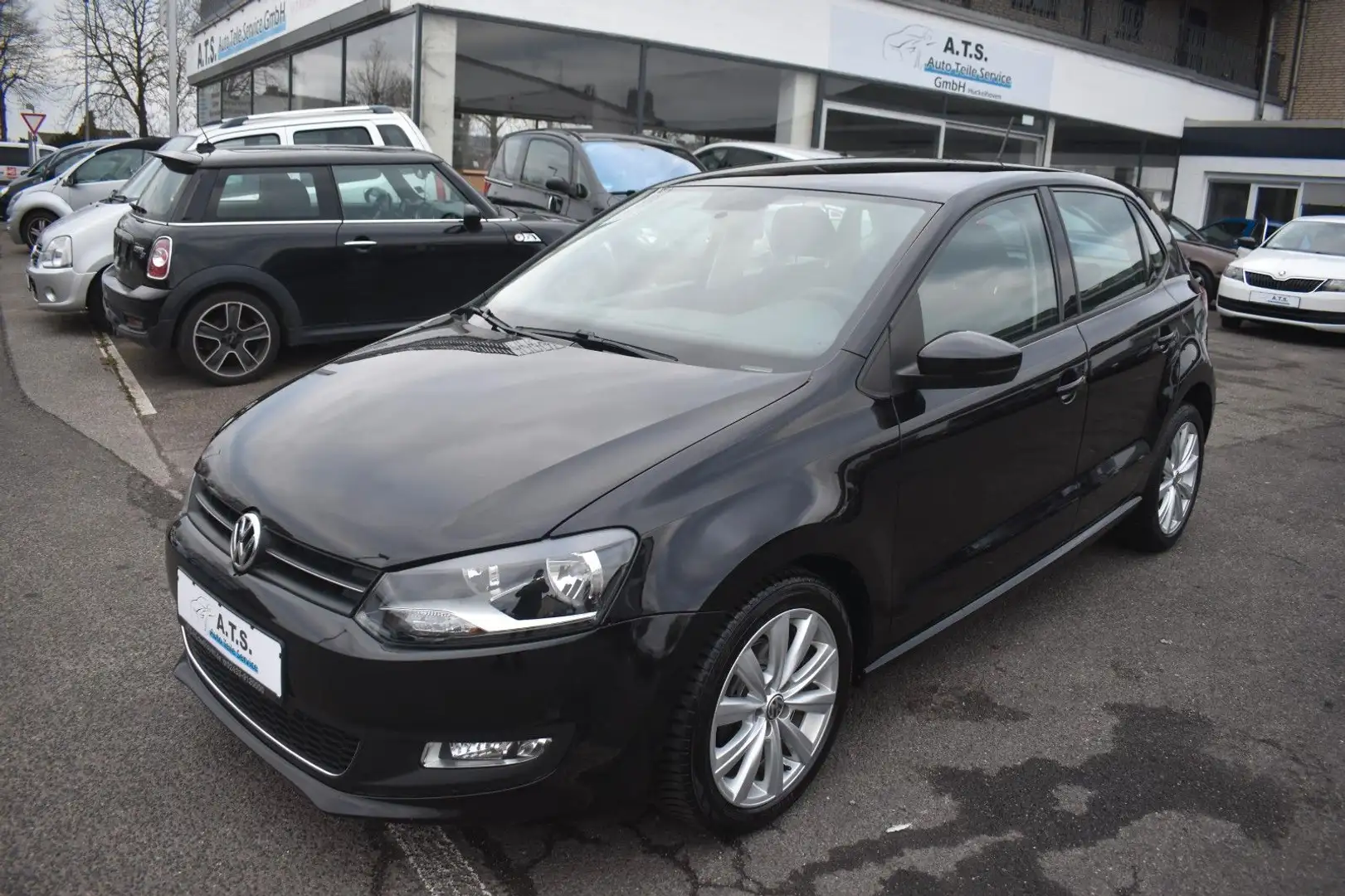 Volkswagen Polo V 1.4 Comfortline *KLIMA*PDC*AUX*SCHECKHEFT Zwart - 1