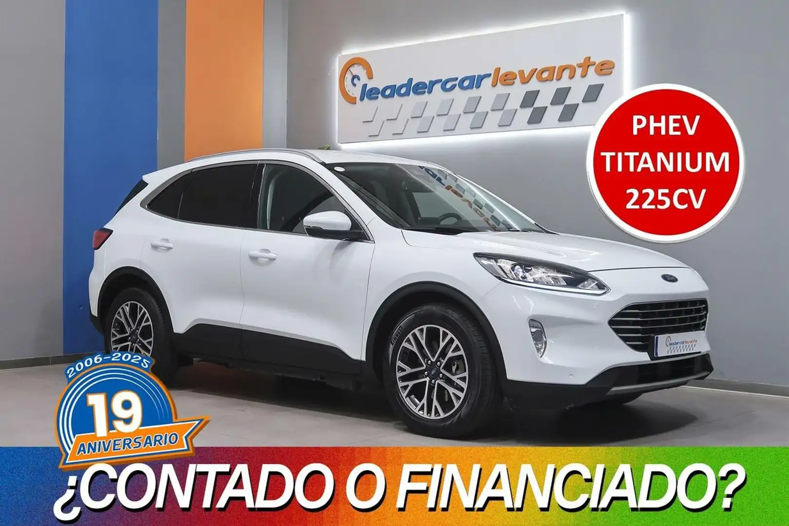 Ford Kuga TITANIUM 2.5 DURATECH PHEV 225CV Blanc - 1