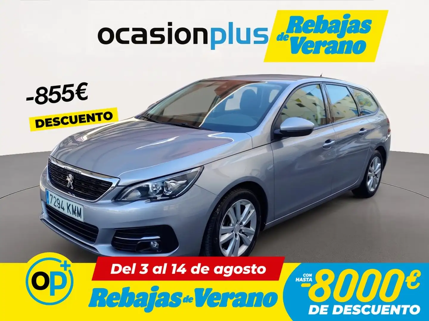 Peugeot 308 SW 1.2 PureTech S&S Active 130 Gris - 1