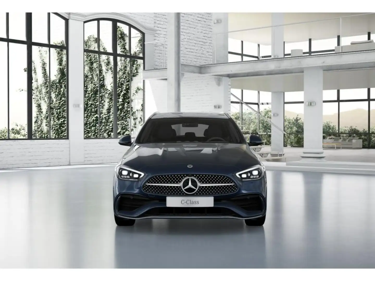 Mercedes-Benz C 300 e T AMG*DIGITAL-LIGHT*PANODACH*KAMERA*PDC Blau - 2
