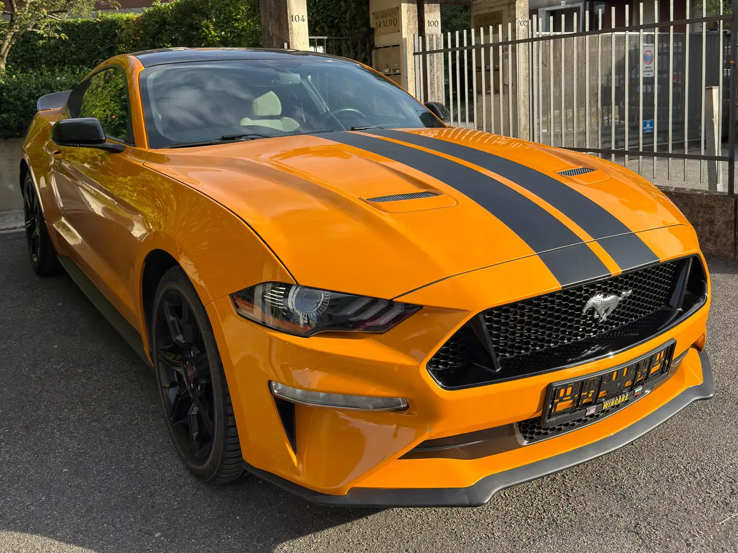 Ford Mustang Mustang Fastback 2.3 ecoboost 317cv Arancione - 1
