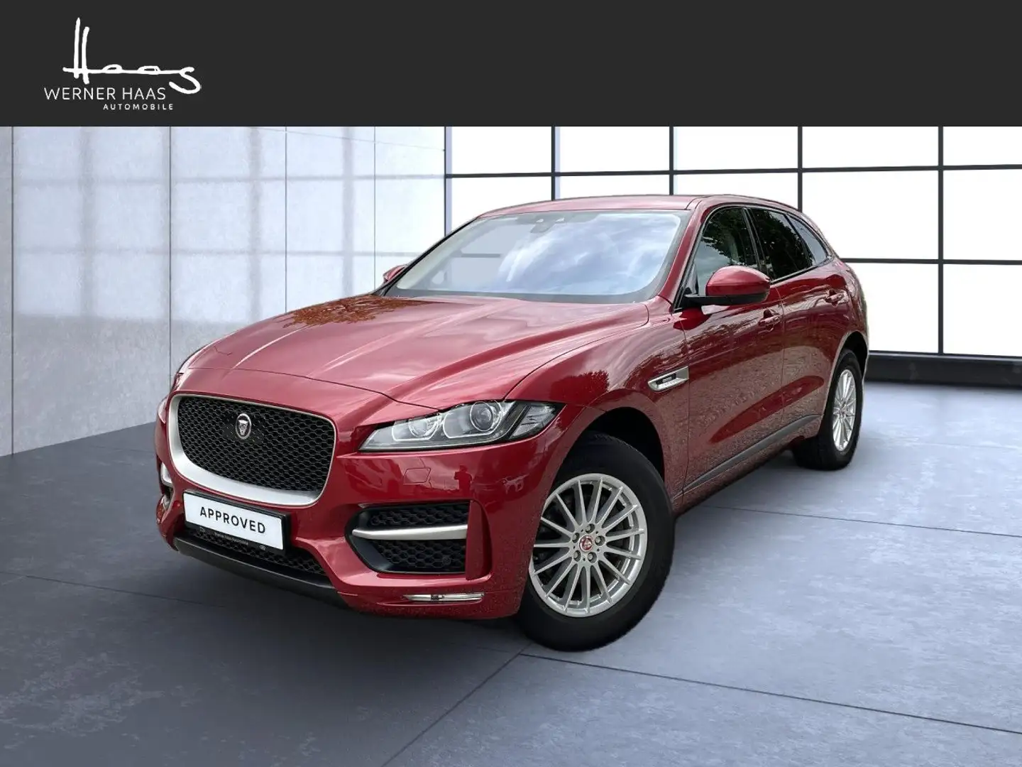 Jaguar F-Pace 25t AWD R-Sport Rojo - 1