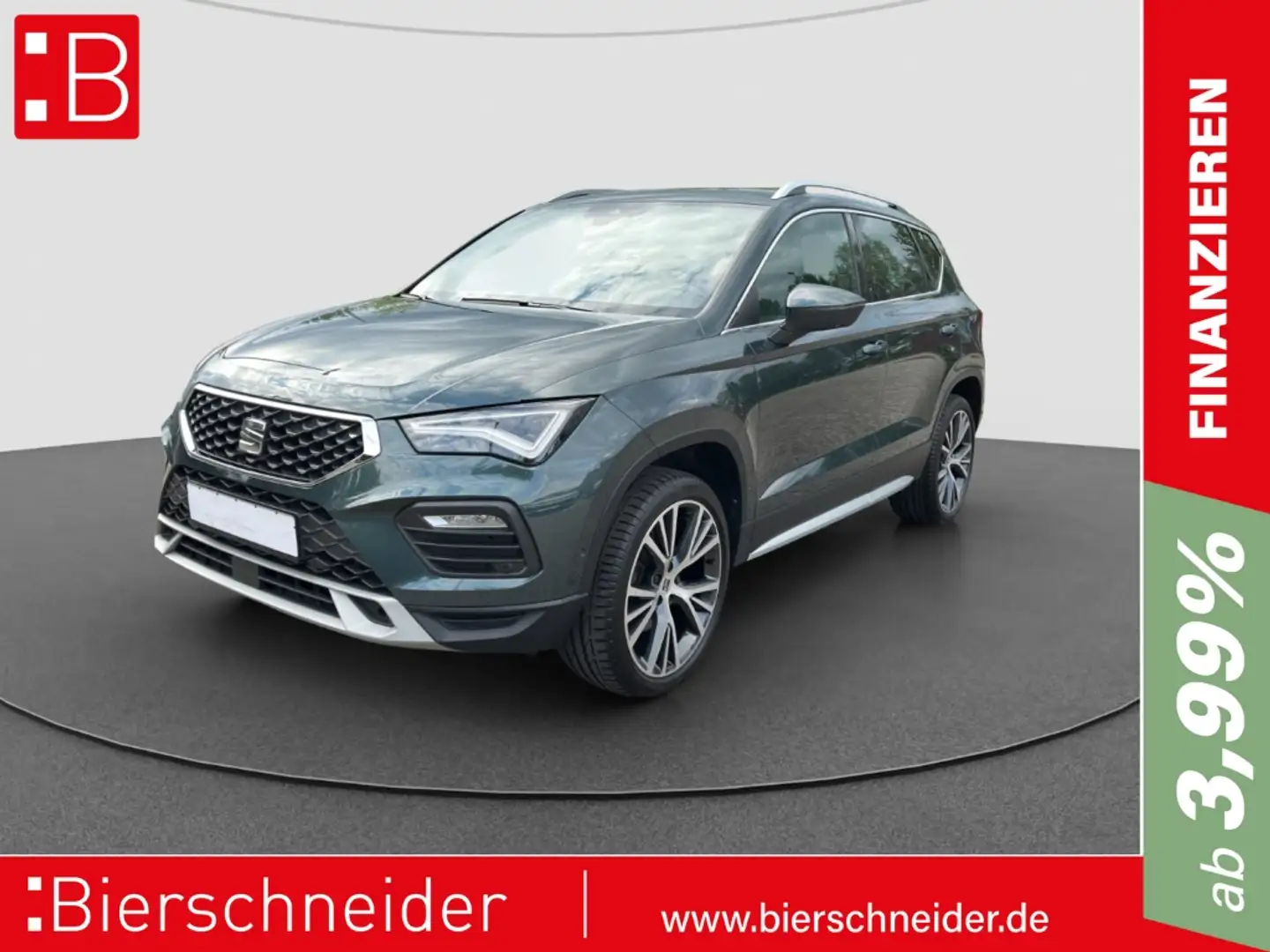 SEAT Ateca 2.0 TDI DSG Xperience AHK BEATS SHZ LED Grün - 1