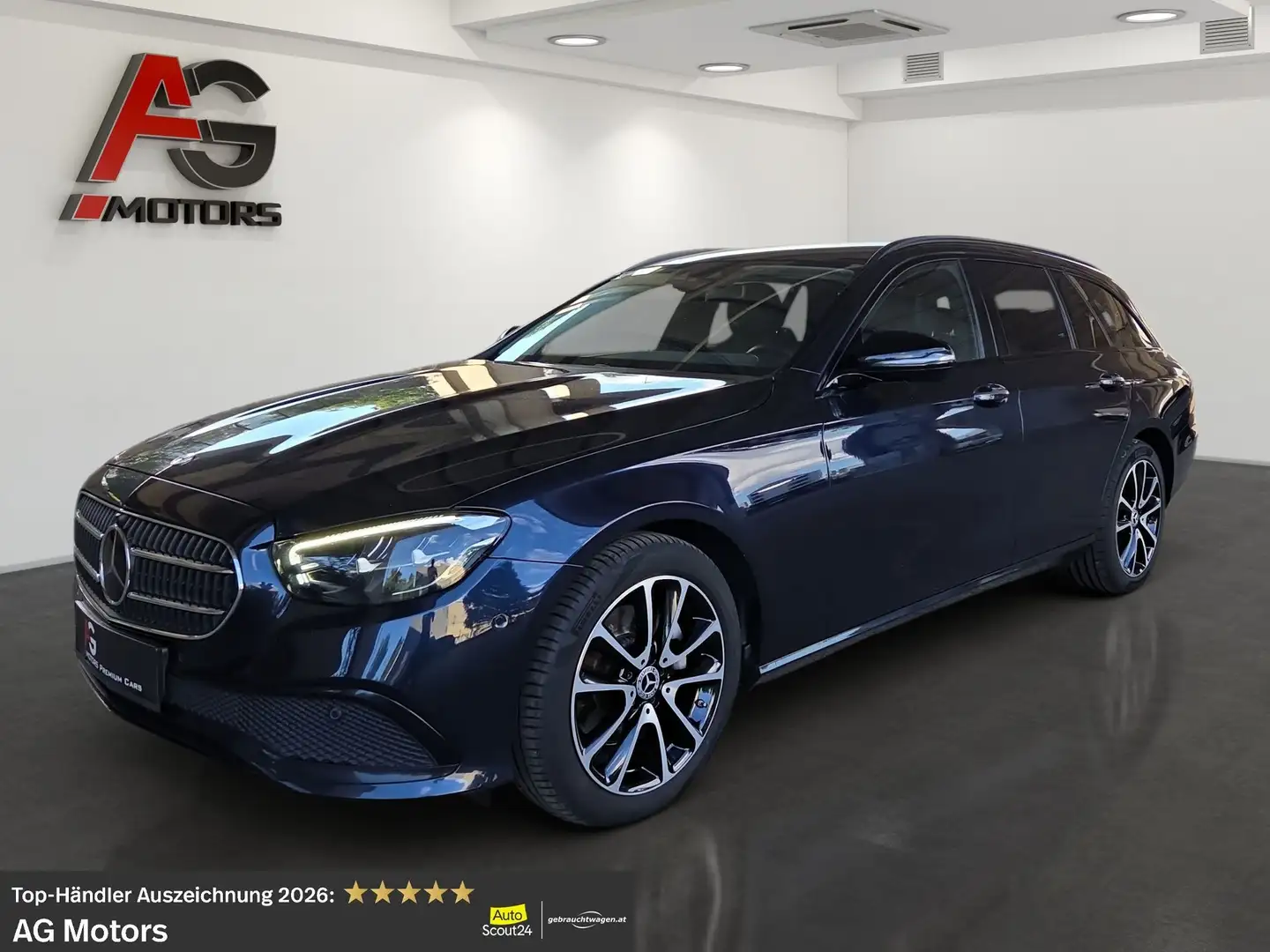 Mercedes-Benz E 220 d T 4Matic Austria Edition Aut./LED/360° Kamera/A Blau - 1