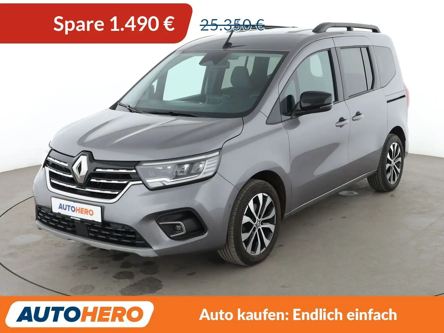 Renault Kangoo 1.3 TCe Techno*NAVI*CAM*SHZ* Grau - 1