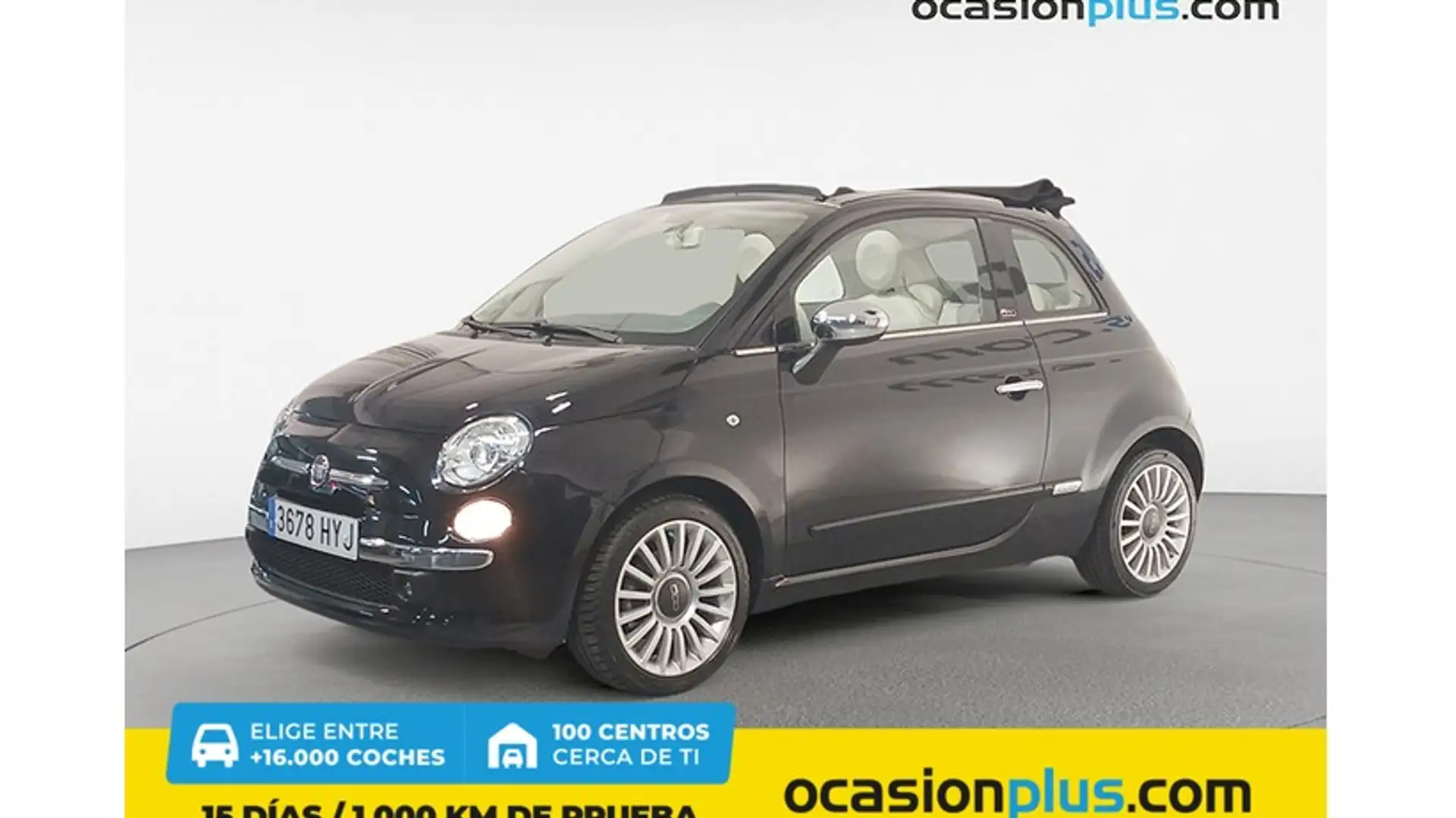 Fiat 500C 0.9 T TwinAir Lounge Negro - 1