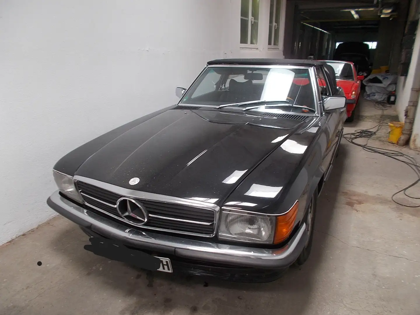 Mercedes-Benz SL 350 Sehr schöner SL mit V8! Czarny - 2