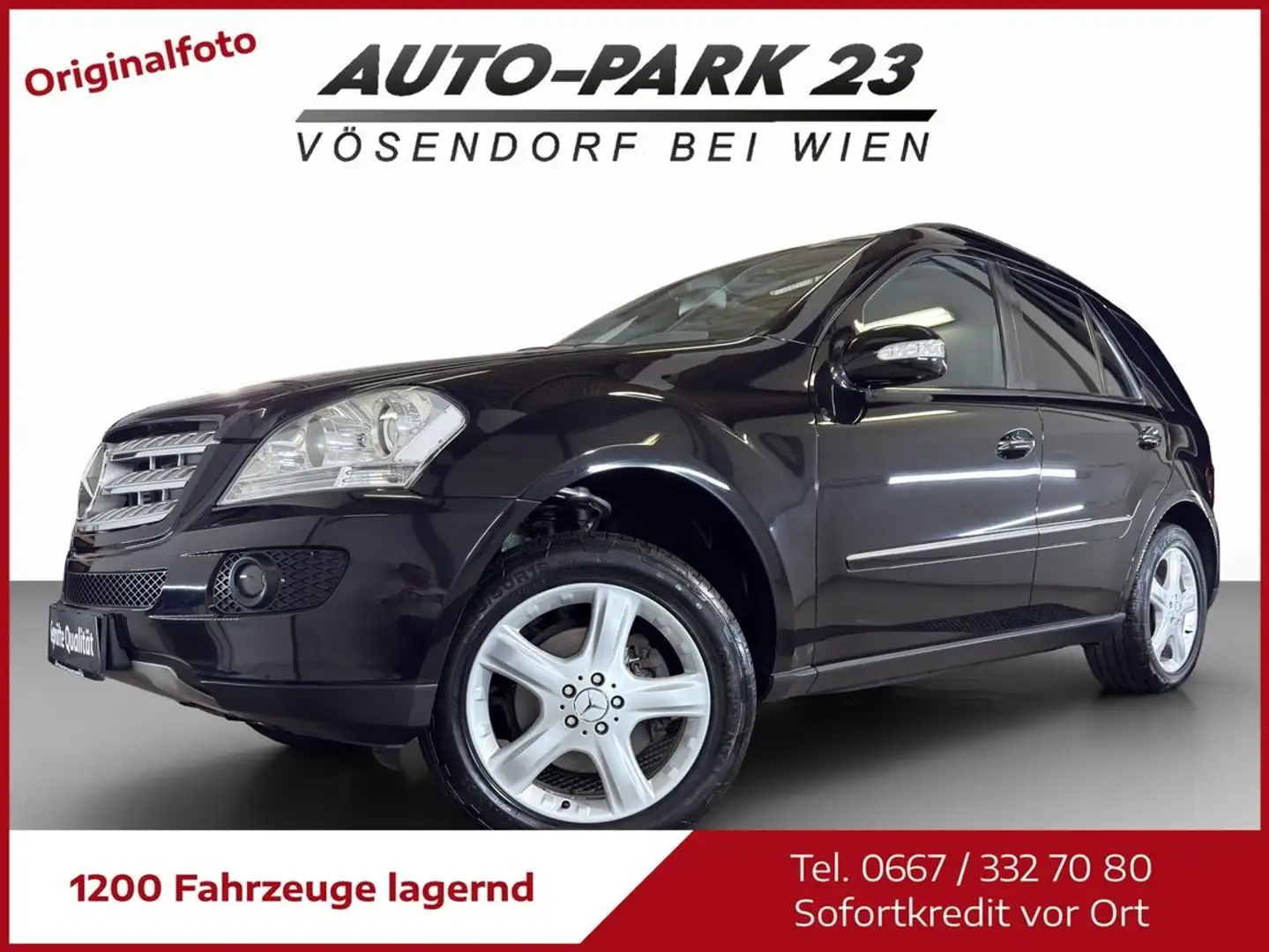 Mercedes-Benz ML 320 CDI 4MATIC Aut.*KAMERA*NAVI*SD*LEDER*MOD2007 Schwarz - 2