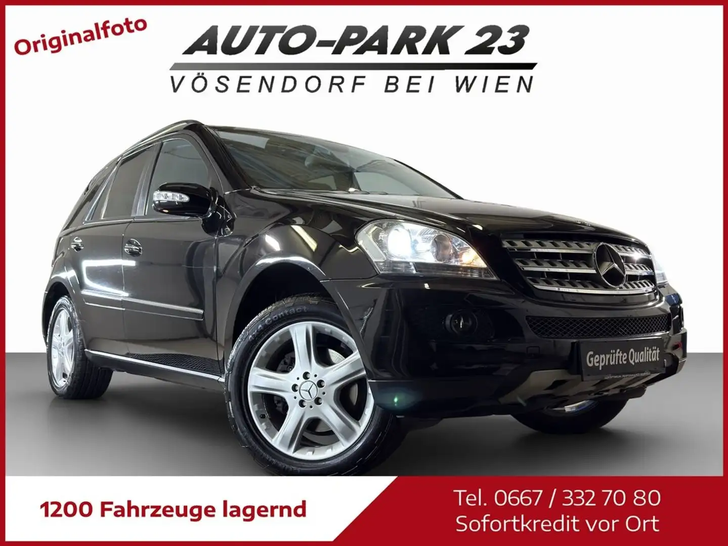 Mercedes-Benz ML 320 CDI 4MATIC Aut.*KAMERA*NAVI*LEDER*MOD2007 Schwarz - 1