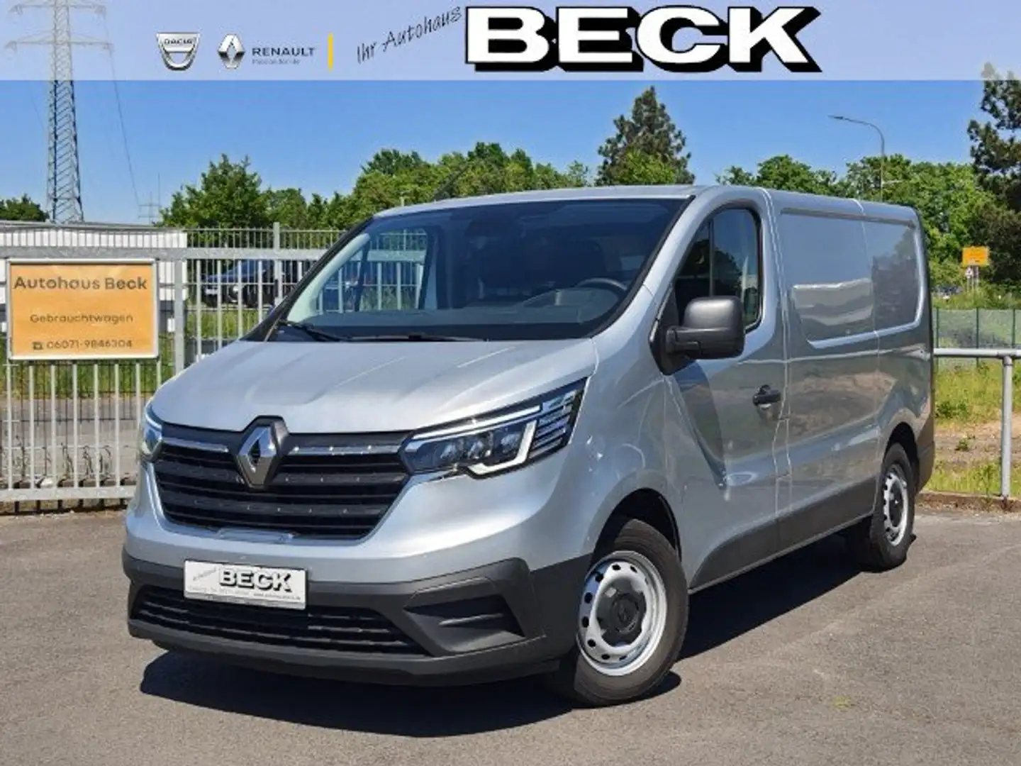 Renault Trafic Komfort dCi 130 L1H1 3,0t | Klima,AHK, Silber - 1
