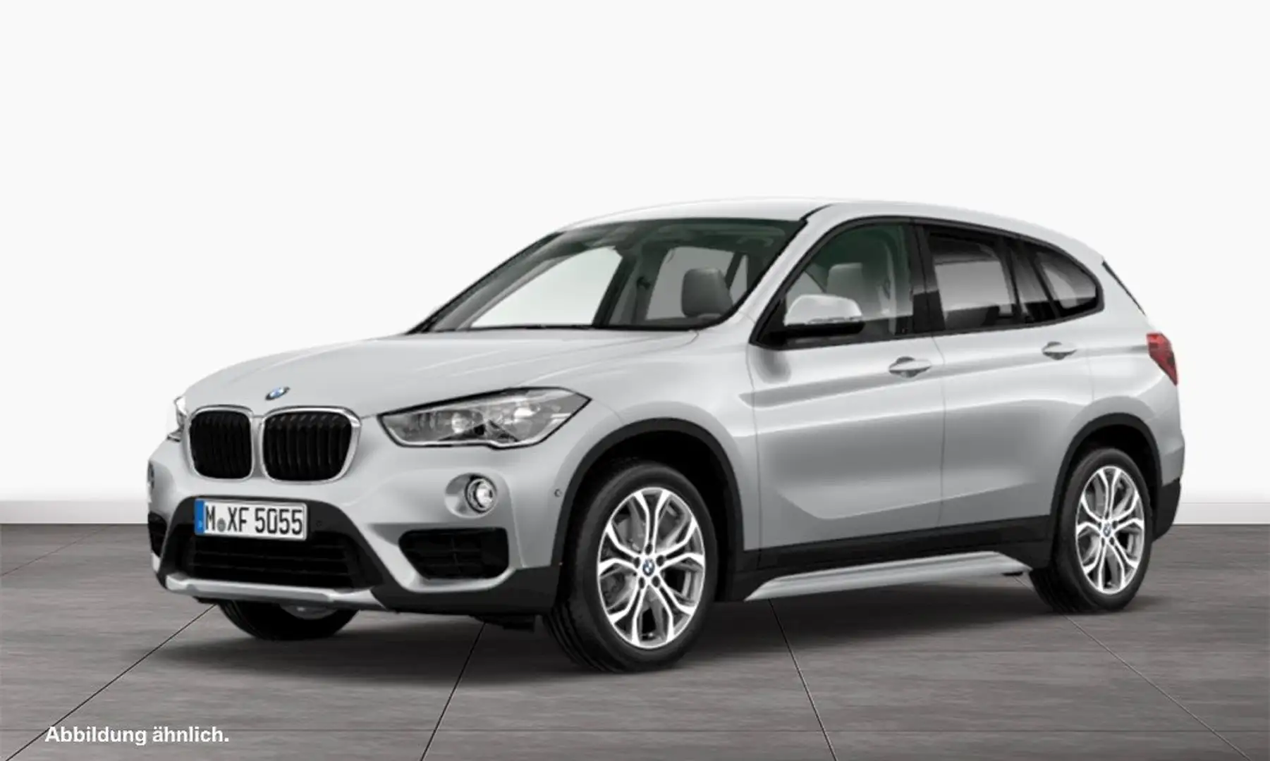 BMW X1 xDrive18d Sport Line LED RFK Navi Komfortzg. Silber - 1