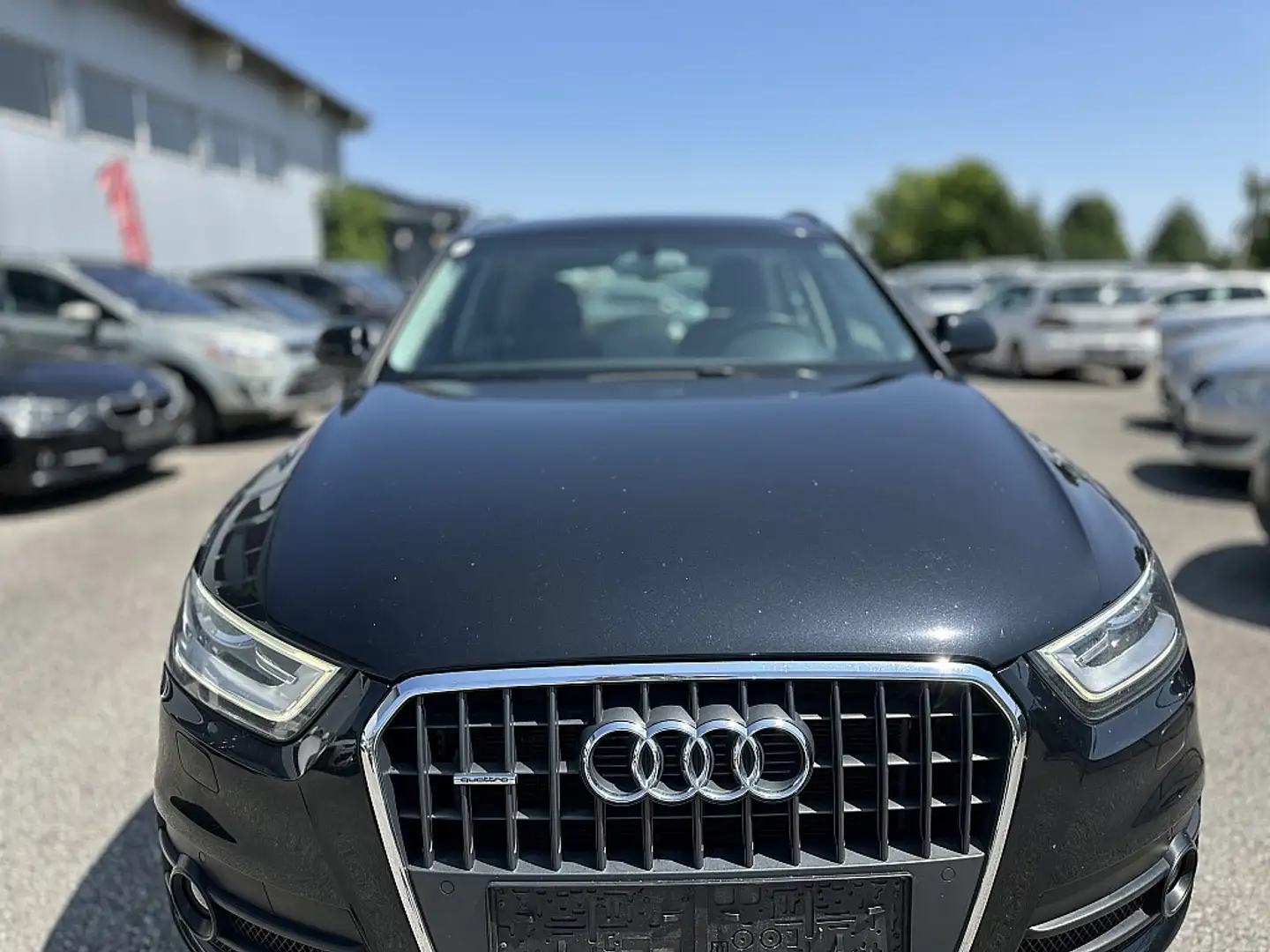 Audi Q3 2,0 TDI quattro *Pickerl 9/2025+4* Zwart - 2