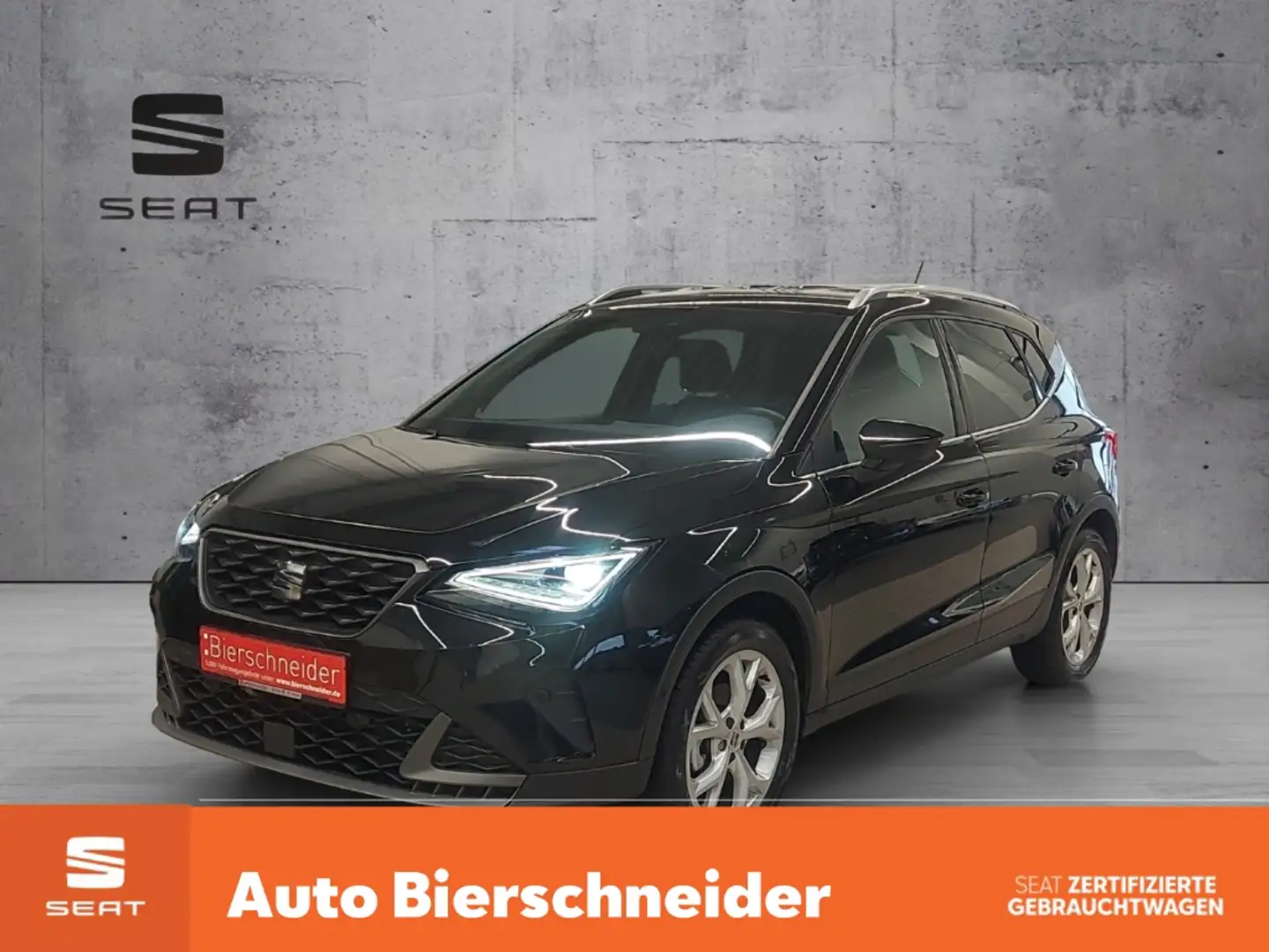 SEAT Arona 1.5 TSI DSG FR ab 229 EUR,- 990,- Anz. AHK Navi Ka Noir - 1